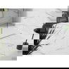 Mexen Stone+ rechthoekige composiet douchebak 140 x 90 cm, wit, witte afdekking - 44109014-W