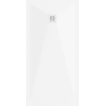 Mexen Stone+ composiet rechthoekige douchebak 180 x 90 cm, wit, witte afdekking - 44109018-W