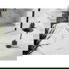 Mexen Stone+ kwadratische composiet douchebak 100 x 100 cm, wit, witte afdekking - 44101010-W