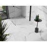 Mexen Stone+ brodzik kompozytowy kwadratowy 100 x 100 cm, biały, maskownica biała - 44101010-W