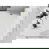 Mexen Stone+ receveur de douche rectangulaire en composite 180 x 70 cm, blanc, cache doré - 44107018-G