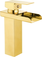 Mexen Hydra rubinetto da lavabo, oro - 744900-50