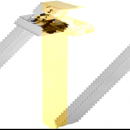 Mexen Hydra hög handfatsblandare, guld - 744910-50