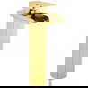 Mexen Hydra grifo de lavabo alto, dorado - 744910-50