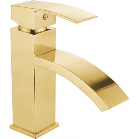 Mexen Libra Waschtischarmatur, gold - 745100-50