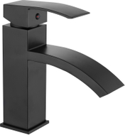 Mexen Libra washbasin faucet, black - 745100-70