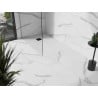 Mexen Stone+ receveur de douche rectangulaire composite 110 x 70 cm, blanc, cache noir - 44107011-B