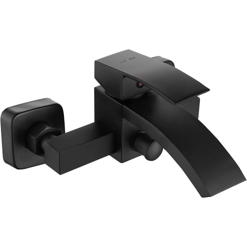 Mexen Libra badkraan, zwart - 745130-70