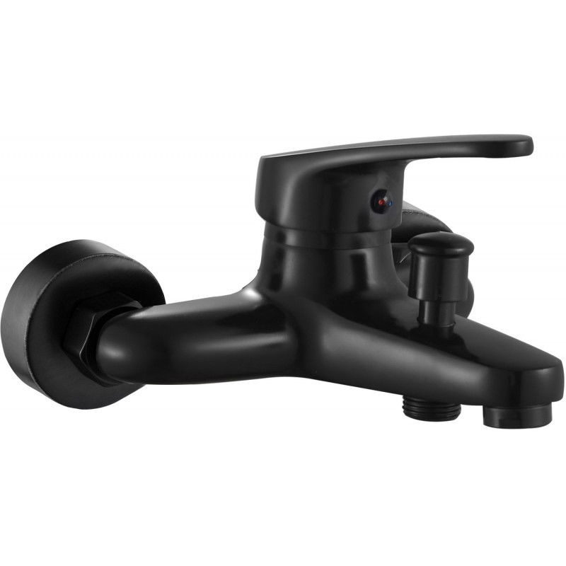 Mexen Erica grifo para bañera, negro - 746430-70