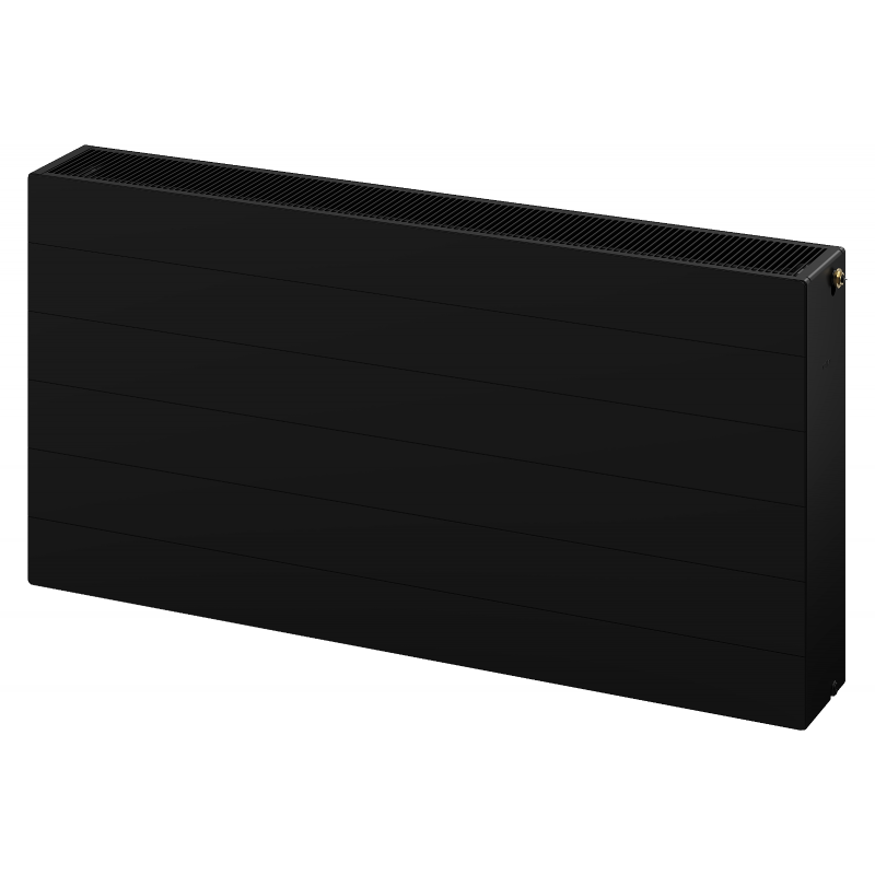 Mexen Line CCL33 Flachheizkörper 300 x 1400 mm, unterer Mittelanschluss, 1736 W, schwarz - W6C33L-030-140-70