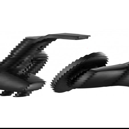 Mexen Caro grifo de bañera, negro - 746630-70