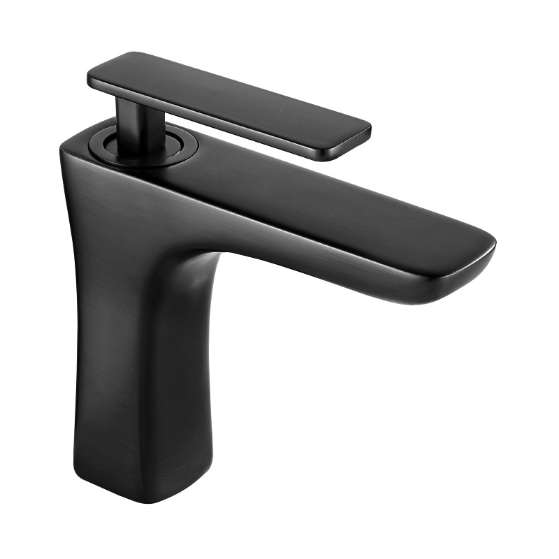 Mexen Indus grifo de lavabo, negro - 744600-70
