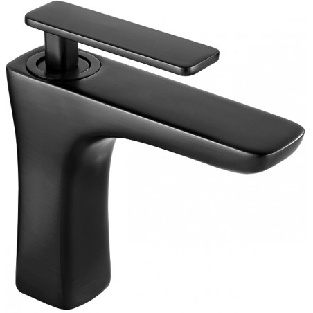 Mexen Indus grifo de lavabo, negro - 744600-70