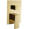 Mexen Uno miscelatore doccia a incasso, oro - 71435-50