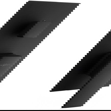 Mexen Uno inbyggd badkarsblandare, svart - 71435-70