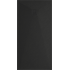 Mexen Stone+ plato de ducha de composite rectangular 160 x 80 cm, negro, cubierta negra - 44708016-B