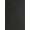 Mexen Stone+ rechteckige Komposit-Duschtasse 130 x 90 cm, schwarz, schwarze Abdeckung - 44709013-B