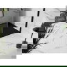 Mexen Stone+ rechthoekige composiet douchebak 100 x 80 cm, zwart, zwarte afdekking - 44708010-B
