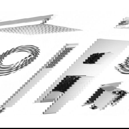 Mexen Uno DR02 vgradni tuš set, krom - 71435DR02-00