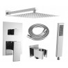 Mexen Uno DR02 podžbukni tuš set, krom - 71435DR02-00