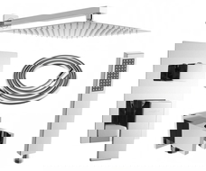 Mexen Uno DR02 infällt duschset, krom - 71435DR02-00
