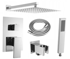 Mexen Uno DR02 podžbukni tuš set, krom - 71435DR02-00