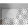 Mexen Toro brodzik prostokątny SMC 120 x 70 cm, biały, maskownica biała - 43107012-W