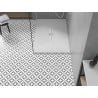 Mexen Toro rectangular SMC shower tray 100 x 80 cm, white, white cover - 43108010-W