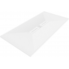 Mexen Toro plato de ducha rectangular SMC 200 x 70 cm, blanco, cubierta blanca - 43107020-W
