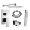 Mexen Uno Conjunto de ducha empotrado DR72, cromo - 71435DR72-00