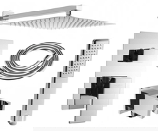 Mexen Uno DR72 agepaacht Duschset, agebaai, Chrom - 71435DR72-00