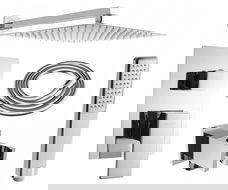 Mexen Uno DR72 iebūvētais dušas komplekts, hroms - 71435DR72-00