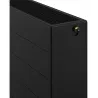 Mexen Line CCL33 Panel Radiator 500 x 1500 mm, Central Bottom Connection, 2851 W, Black - W6C33L-050-150-70