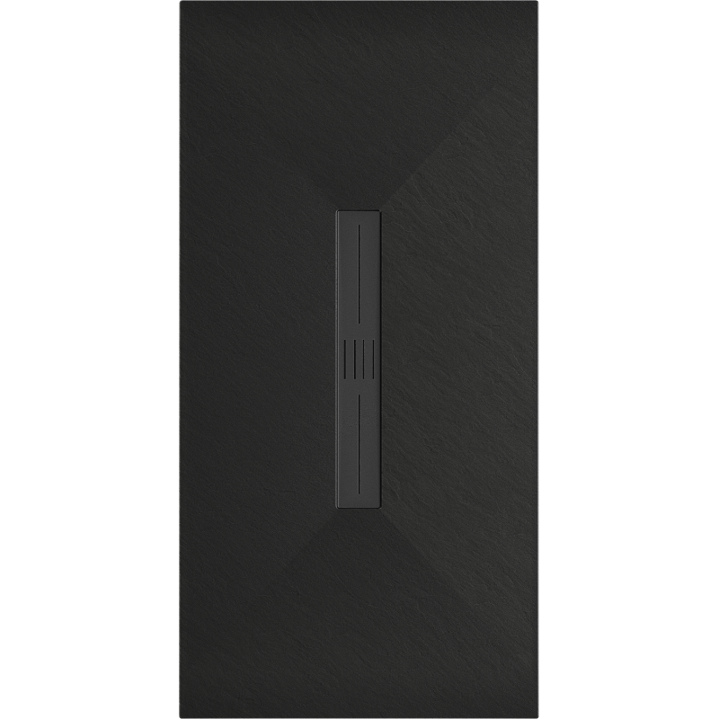 Mexen Toro rectangular shower tray SMC 200 x 90 cm, black, black cover - 43709020-B
