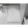 Mexen Toro receveur rectangulaire SMC 160 x 90 cm, blanc, cache blanc - 43109016-W