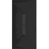 Mexen Toro rechteckige Duschwanne SMC 180 x 90 cm, schwarz, schwarze Abdeckung - 43709018-B