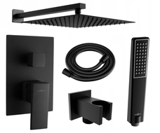 Mexen Uno DR72 set doccia ad incasso, nero - 71435DR72-70