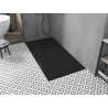 Mexen Toro Rectangular Shower Tray SMC 150 x 90 cm, Black, Black Cover - 43709015-B