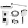 Mexen Uno DR33 zestaw prysznicowy podtynkowy, chrom - 71435DR33-00
