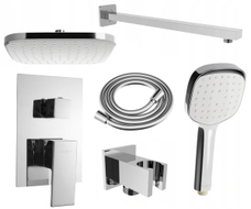 Mexen Uno DR33 Concealed Shower Set, Chrome - 71435DR33-00