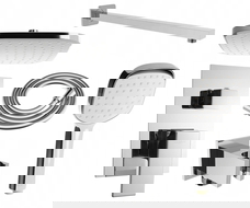 Mexen Uno DR33 set doccia ad incasso, cromo - 71435DR33-00