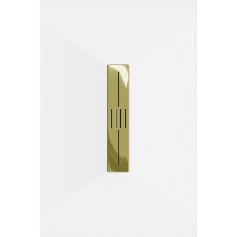 Mexen Toro rechthoekige SMC-douchebak 120 x 90 cm, wit, gouden afdekking - 43109012-G