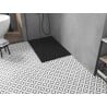 Mexen Toro rechteckige Duschwanne SMC 110 x 90 cm, schwarz, schwarze Abdeckung - 43709011-B