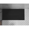 Mexen Toro brodzik prostokątny SMC 200 x 80 cm, czarny, maskownica czarna - 43708020-B