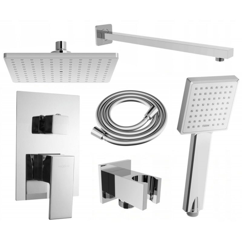 Mexen Uno DR45 conjunto de ducha empotrado, cromo - 71435DR45-00