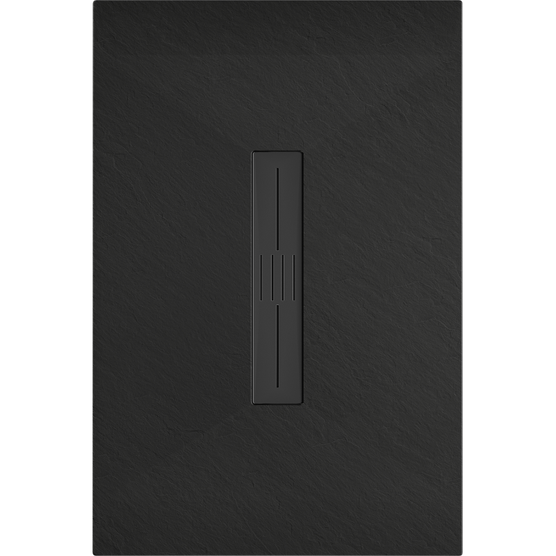 Mexen Toro rectangular shower tray SMC 140 x 80 cm, black, black cover - 43708014-B