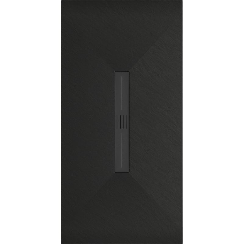 Mexen Toro rechthoekige SMC douchebak 200 x 70 cm, zwart, zwarte afdekking - 43707020-B