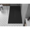 Mexen Toro pravokutna SMC tuš kada 180 x 70 cm, crna, crna maska - 43707018-B