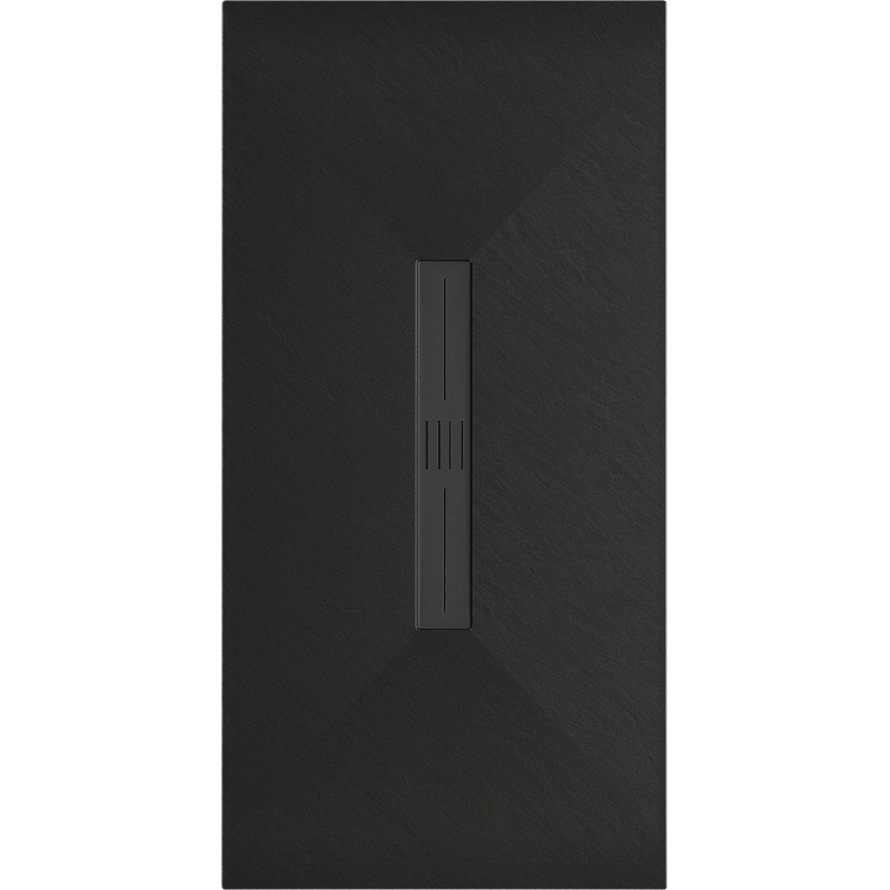 Mexen Toro pravokutna SMC tuš kada 180 x 70 cm, crna, crna maska - 43707018-B