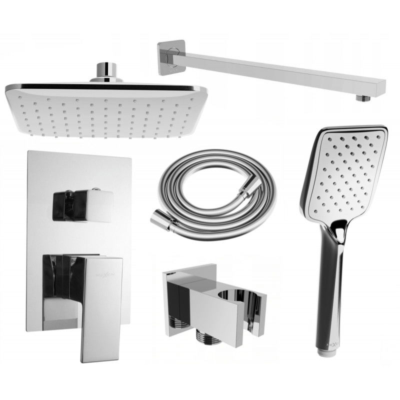 Mexen Uno DR62 agebaut Duschset, Chrom - 71435DR62-00